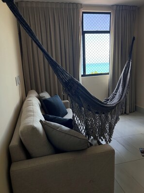 Smart TV, table tennis - Apartment near Natal, with spectacular views of the sea at Cotovelo. (Parnamirim)