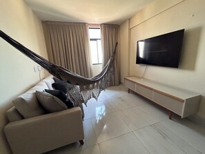 Smart TV, table tennis - Apartment near Natal, with spectacular views of the sea at Cotovelo. (Parnamirim)