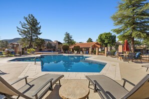Pool - Luxury 2BR Condo in Sedona Oak Creek, featuring pool, hot tub, and stunning views. (Sedona)