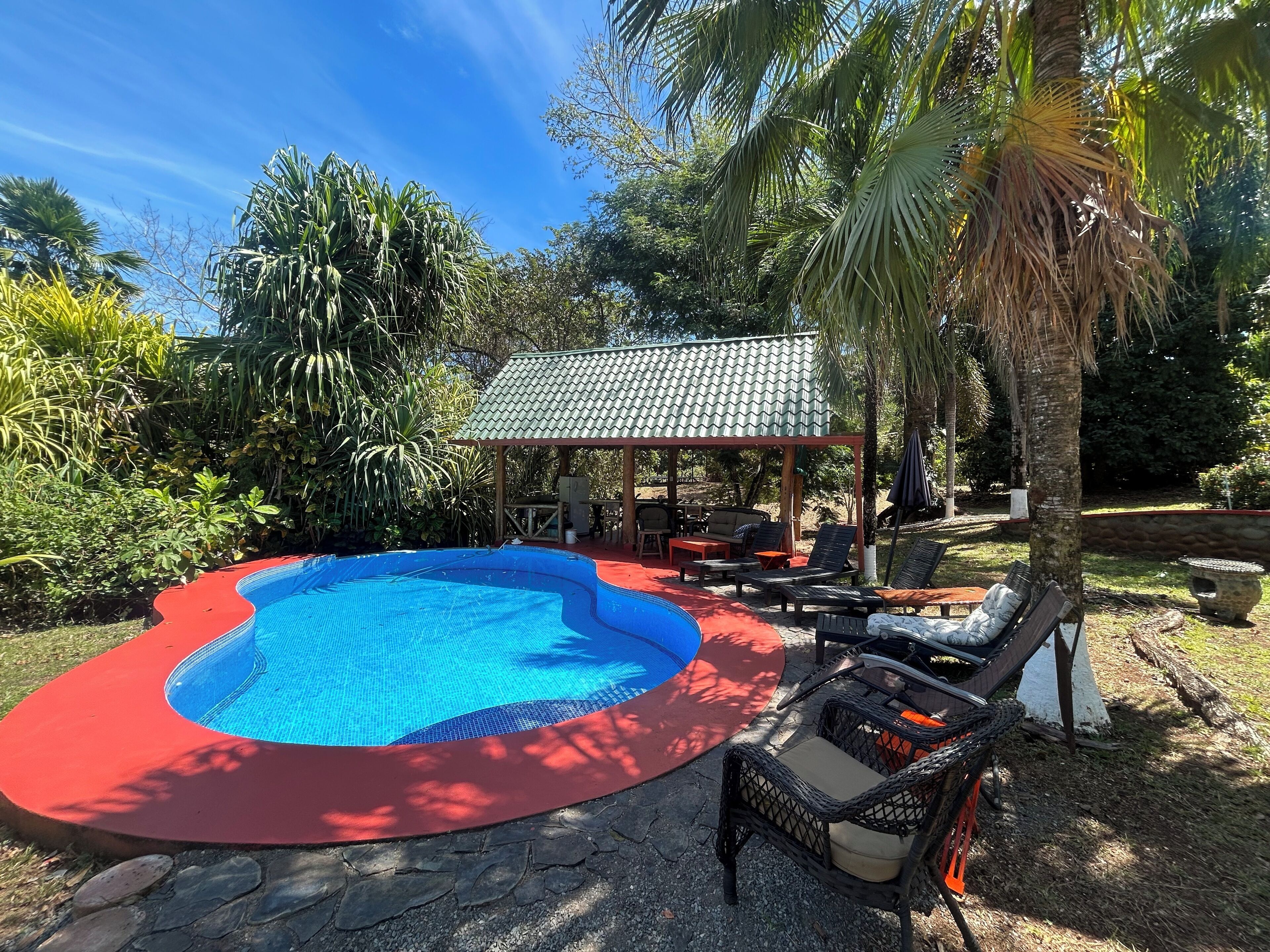 Alberca al aire libre 