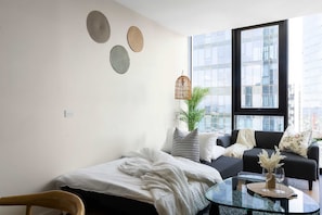 Apartment (2 Bedrooms) | Interior - Chic 2BR City Stay by Crown Casino, Skyline Views (Melbourne)