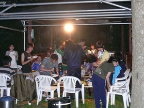 Outdoor dining - Pension Est Sugadaira (Ueda)