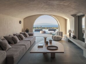 TV - Villa Anemos, Luxury Villa with Panoramic Views (Oia)