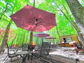 Outdoor dining - Nasu Kogen Rental Cottage Yellow Base (Nasushiobara)