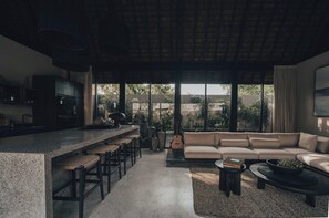 Family Villa, Pool View | Living area - MIZU Boutique Villas (Pecatu)