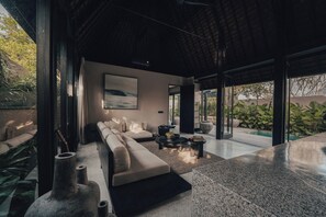 Family Villa, Pool View | Living area - MIZU Boutique Villas (Pecatu)