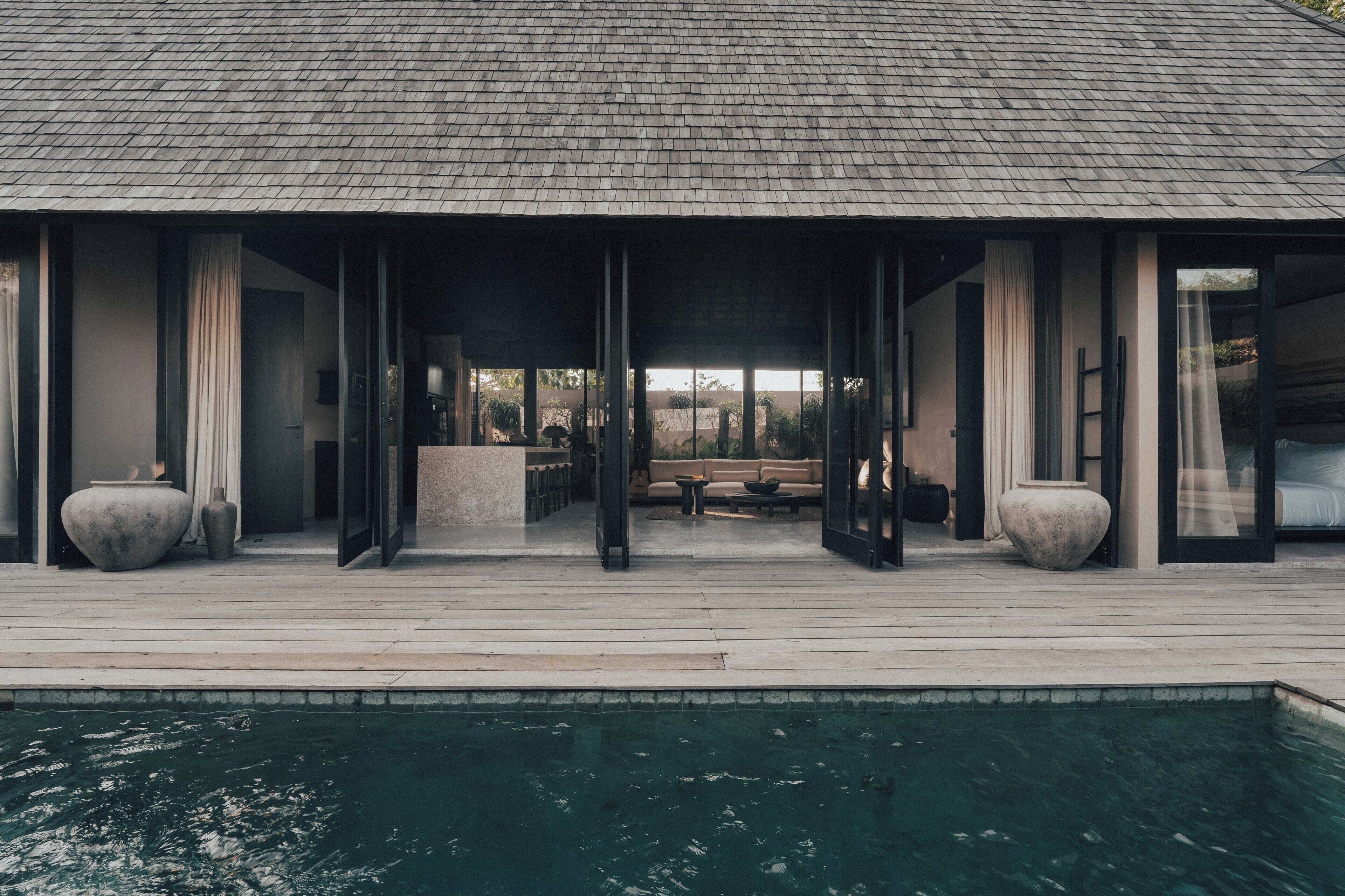 Family Villa, Pool View | Living area