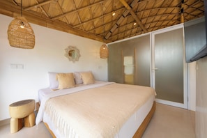 Standard Villa, Pool View | In-room safe, blackout drapes, iron/ironing board, free WiFi - Sunset Bamboo by Pertama Management (Seminyak)