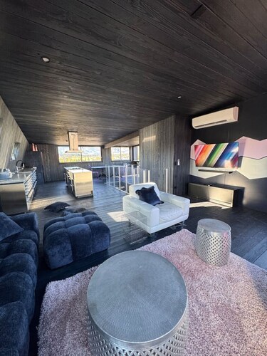 Blue Steel Architectural Lake & mountain views