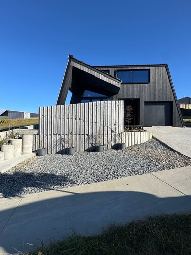 Blue Steel Architectural Lake & mountain views