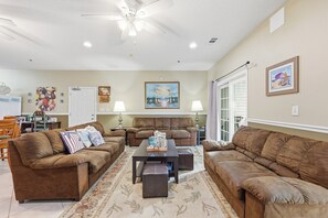 Smart TV, DVD player, books, printers - Family Friendly 5BD-OceanView-Pool/Hottub-Sleeps 14 (North Myrtle Beach)