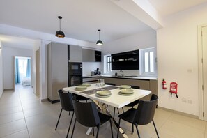 Apartment, City View | Dining - 3BR Central with Balcony - Sliema Area (Pembroke)