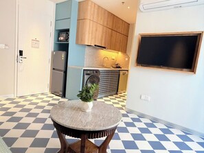 Luxury-Apartment, 1 Schlafzimmer, Stadtblick | Innenbereich