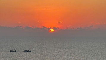 Uitzicht vanuit accommodatie