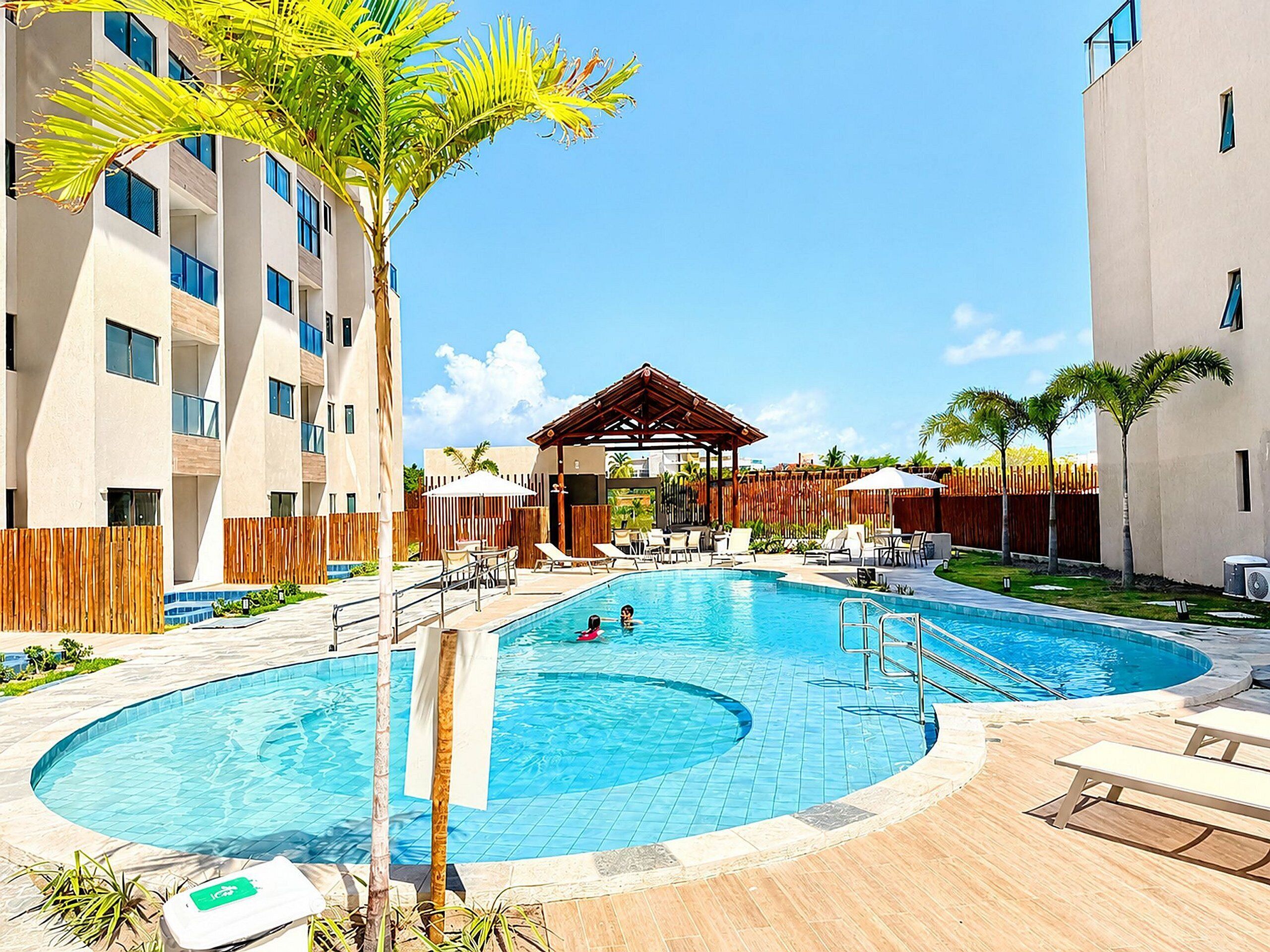 Apartment | Pool | 3 outdoor pools, sun loungers
