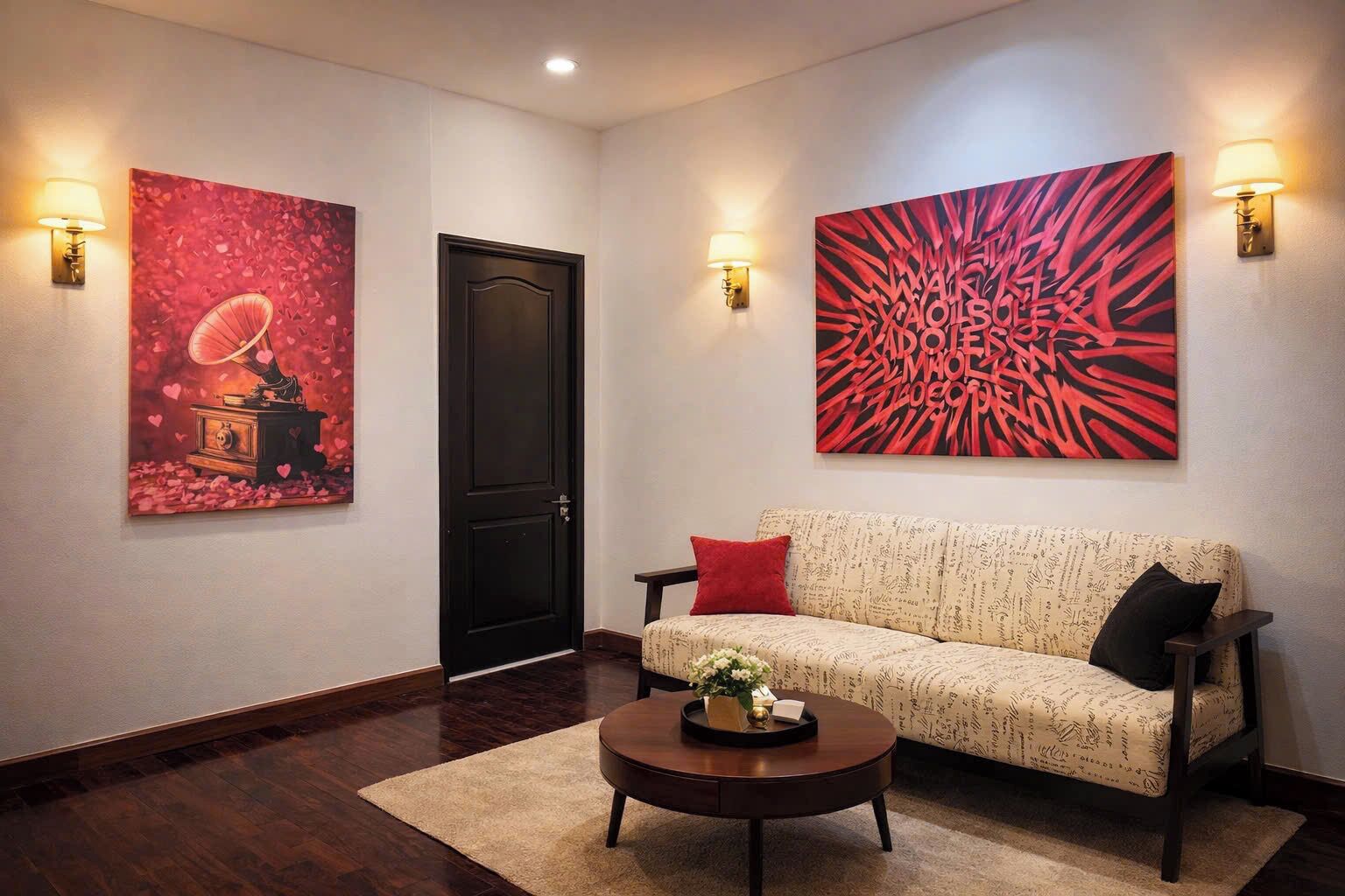 Basic Room, City View | Living area