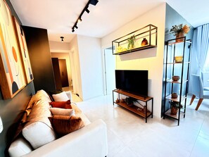 Departamento Deluxe | Área de sala de estar