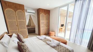 Deluxe Villa, 2 Bedrooms, Patio, Pool View | Garden view