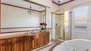 Shower, towels