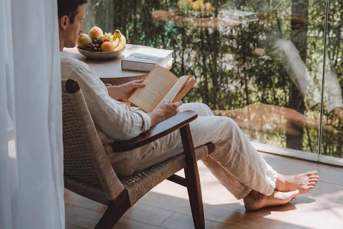 Villa – superior, hageutsikt | Safe på rommet, skrivebord, skrivebord for bærbar PC og lydisolert