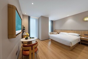 Basic-Doppelzimmer zur Einzelnutzung, 1 King-Bett, Zimmerreinigung, Stadtblick | Ausblick vom Zimmer