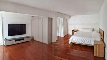 1 bedroom, internet, bed sheets