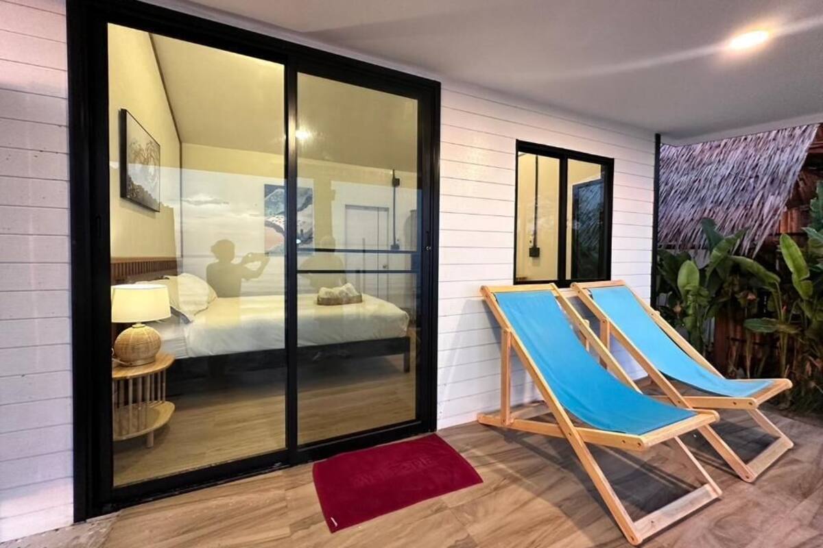 Bungalow, pemandangan laut | Tirai kedap cahaya dan Wi-Fi gratis