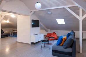 Living area - Hotel Gardur (Reykjavik)