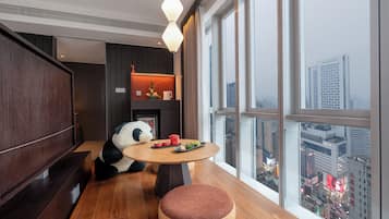 Firemannsrom – comfort, flere senger, rengjøring, byutsikt