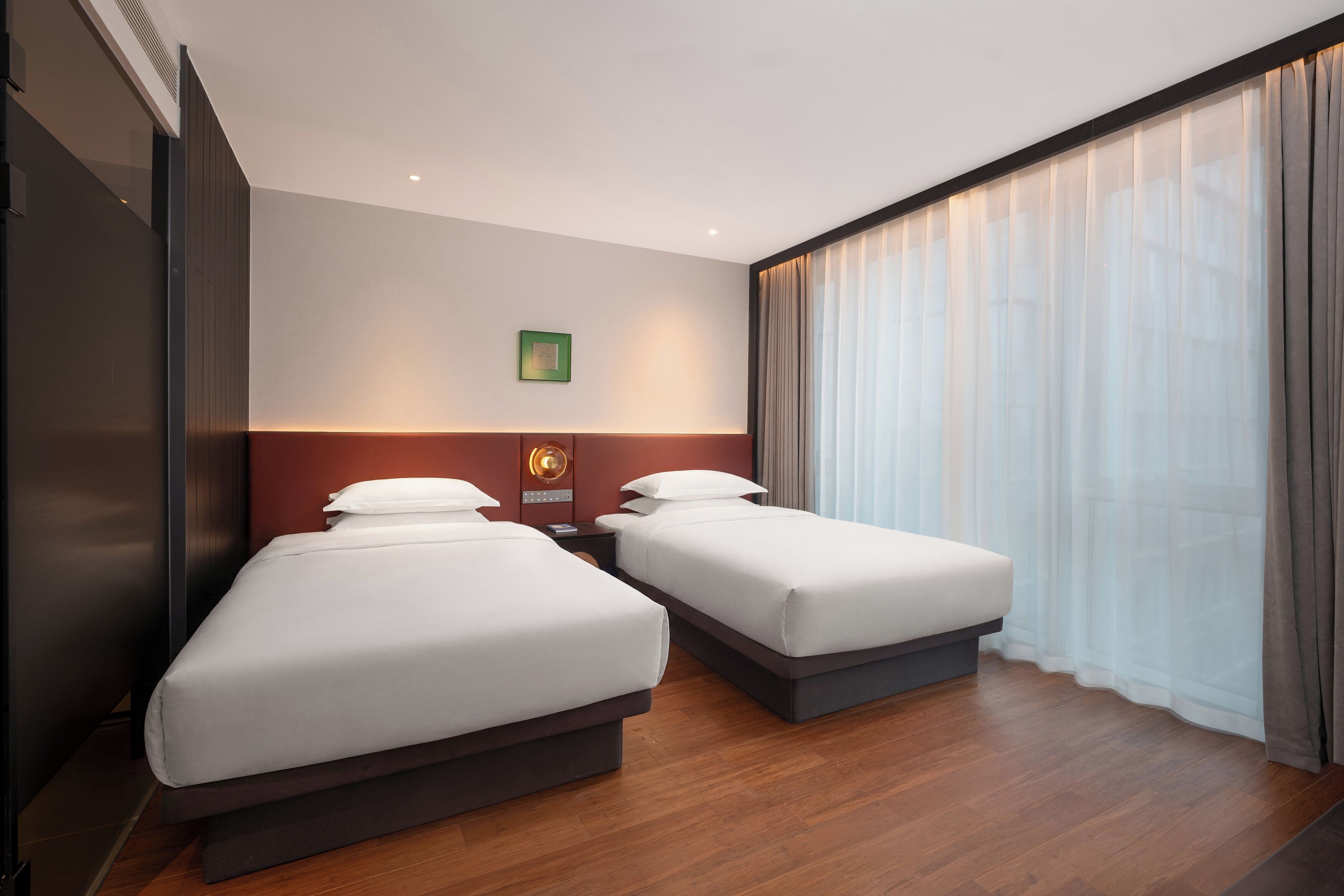 Familie suite, 2 slaapkamers, schoonmaakservice, uitzicht op stad