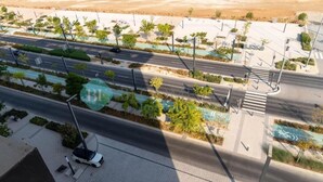 منظر من الجو على ارتفاع عالٍ