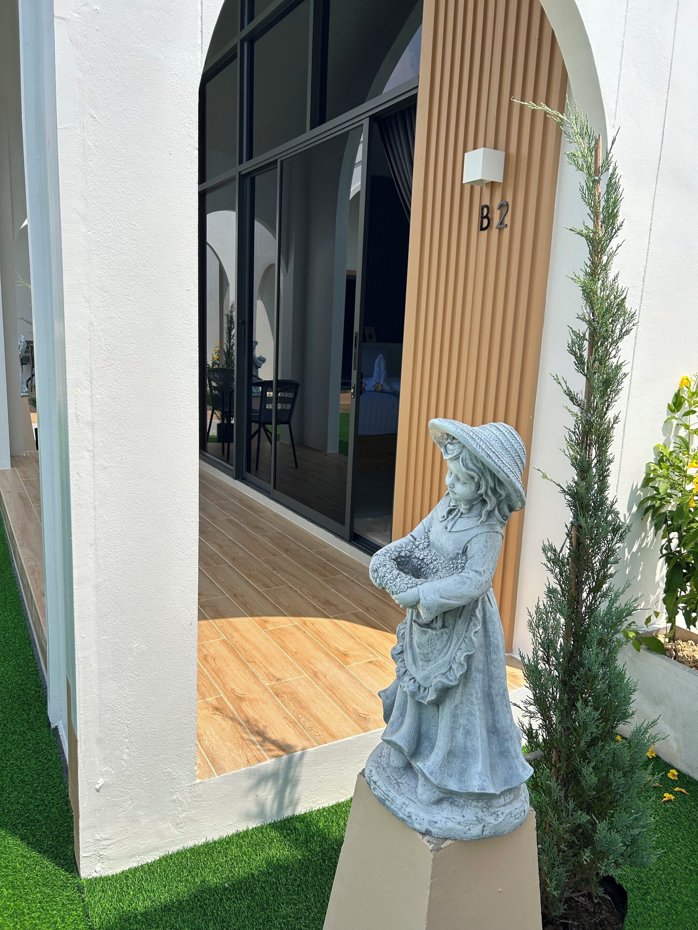 Perincian bahagian luar