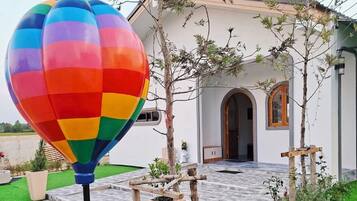 Fachada da propriedade