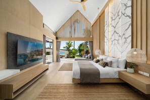6 bedrooms, in-room safe, desk, iron/ironing board - Top 1% Beachfront Estate: FREE Jet Skis, Car, Private Chef /Full Nursery Archive (Koh Samui)
