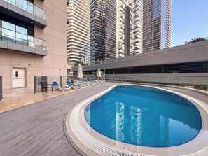 Pool - Comfort Meets Location - Walk to Dubai Mall & Burj Khalifa (Downtown)