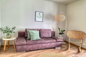Living area - At the Tower apartment (Locarno)