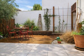 Outdoor dining - Renovated house, near the sea, Les Sables - 4 people (Les Sables-d´Olonne)