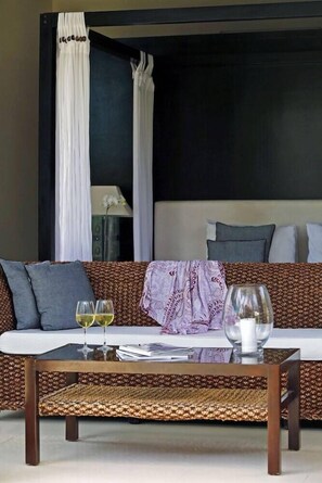 Living area - Chandra Luxury Villas Bali (Seminyak)