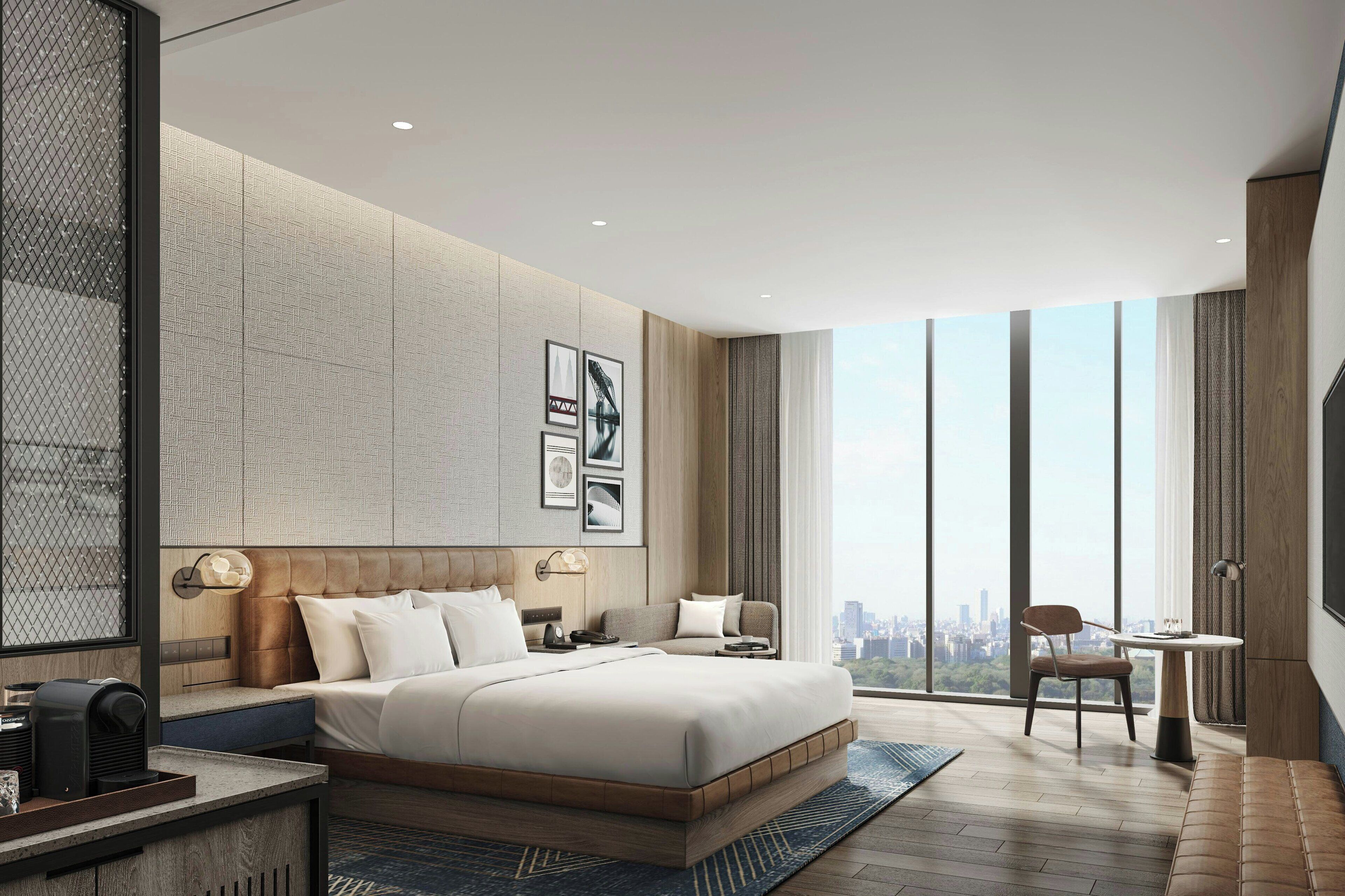 ルーム キングベッド 1 台 シティビュー | バスルーム