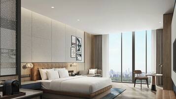 Room, 1 King Bed, City View | Bathroom
