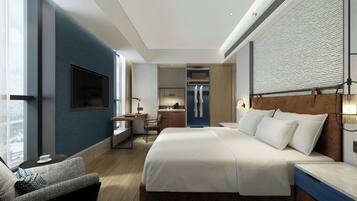 Premier Room, 1 King Bed, City View