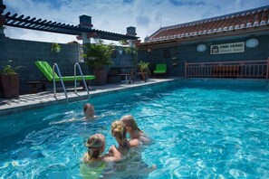 Outdoor pool - Vinh Hung Library Hotel (Hoi An)