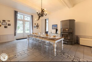 Dining - Guest Room 5 with Shared Terrace, Wi-Fi, and Air Conditioning (Joze)