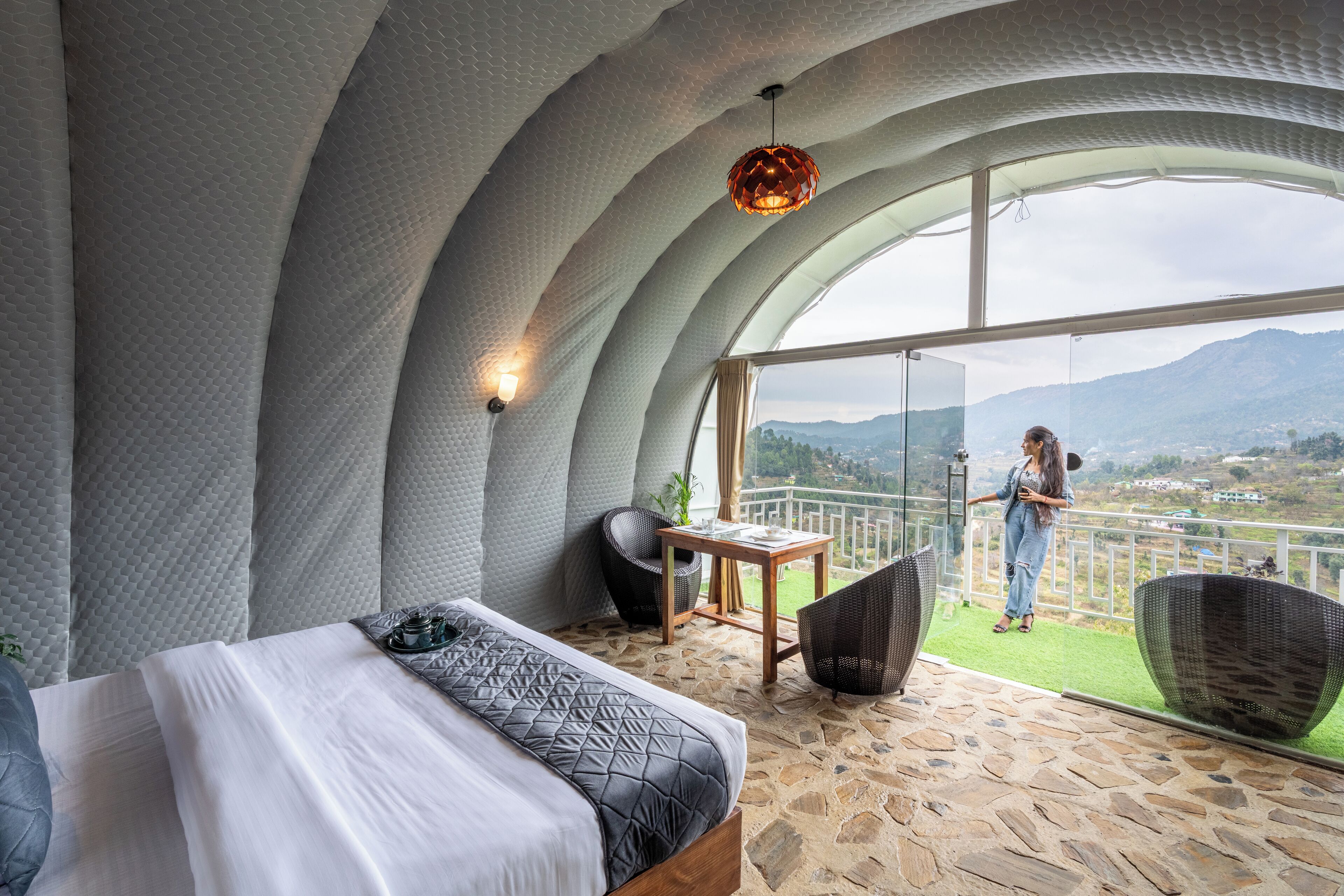 Double Room, Balcony, Mountain View | Iron/ironing board