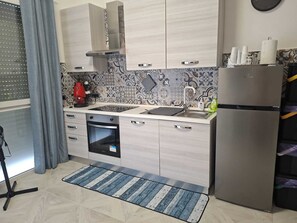 Private kitchen - EriceIn apartments 800 mt from the beach Trapani (Casa Santa)