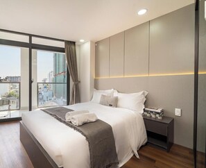 Deluxe-huoneisto, 2 makuuhuonetta | Näkymä huoneesta