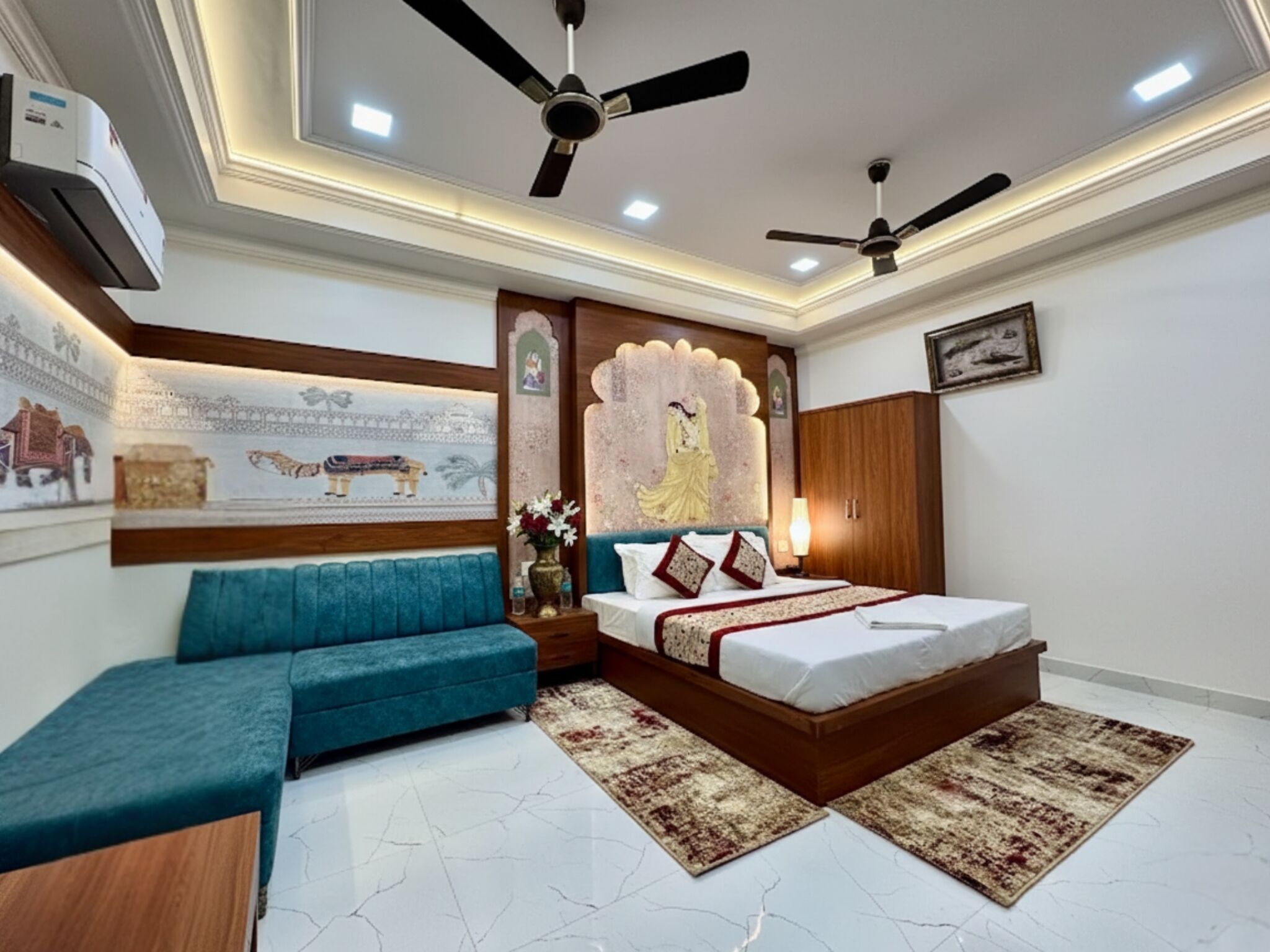 واي فاي مجانًا وملاءات أسرّة