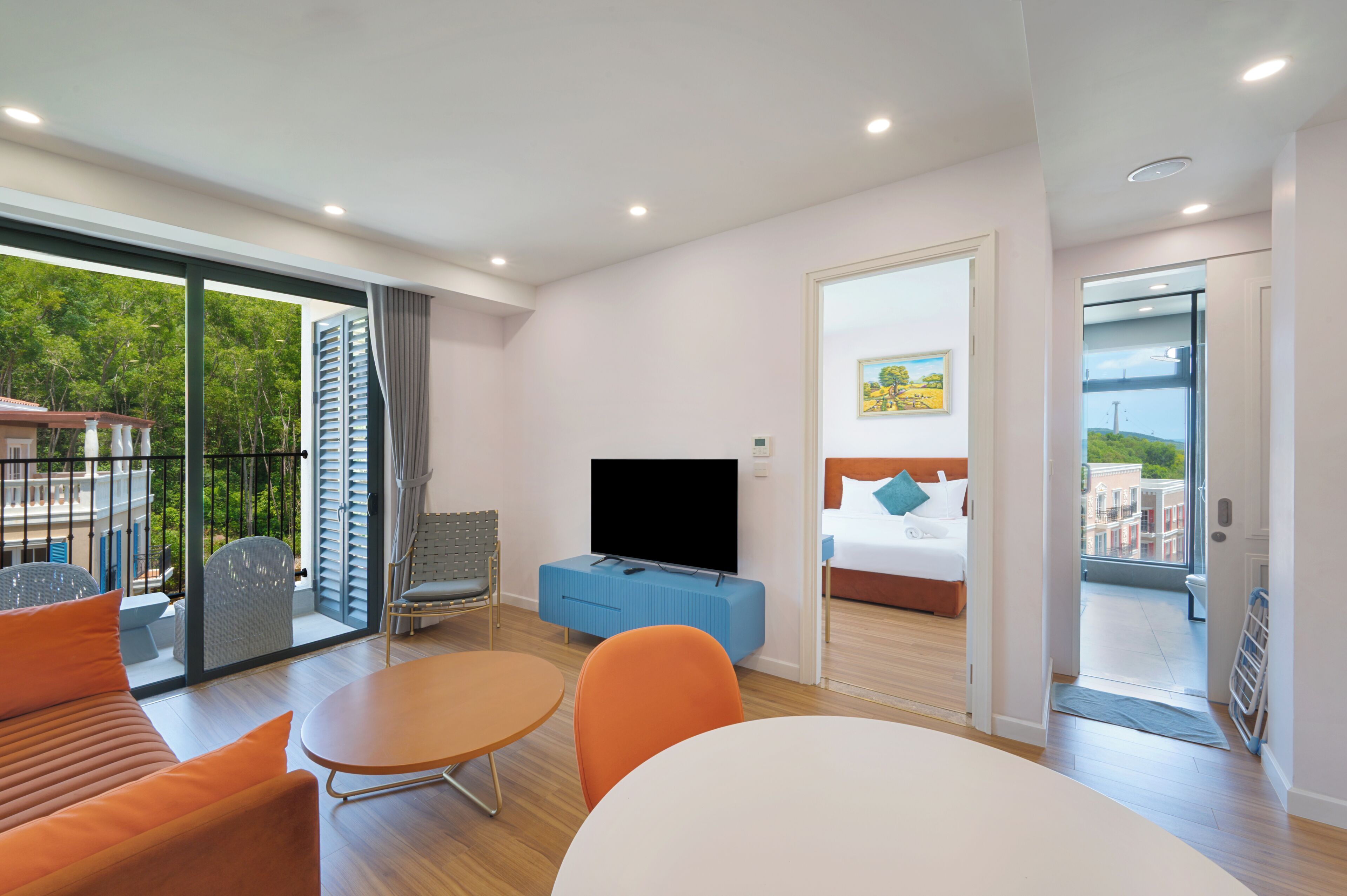 Deluxe Studio, Balcony, Mountain View | Balcony view