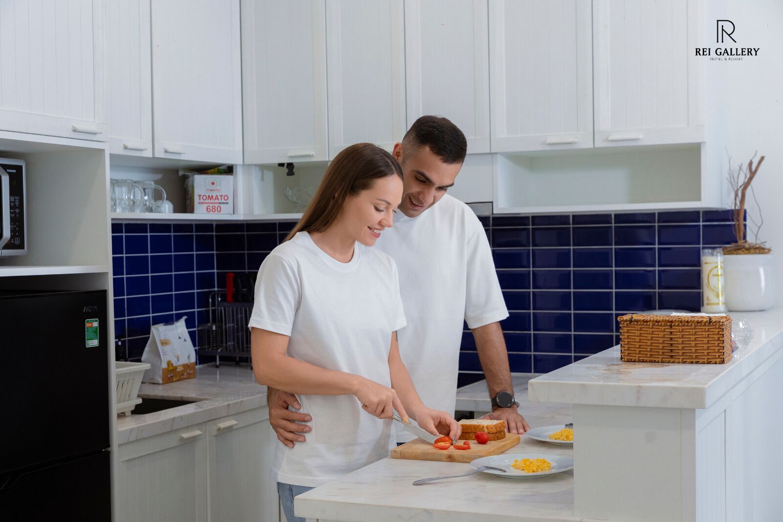 Appartement de base, balcon, vue sur la plage | Restauration