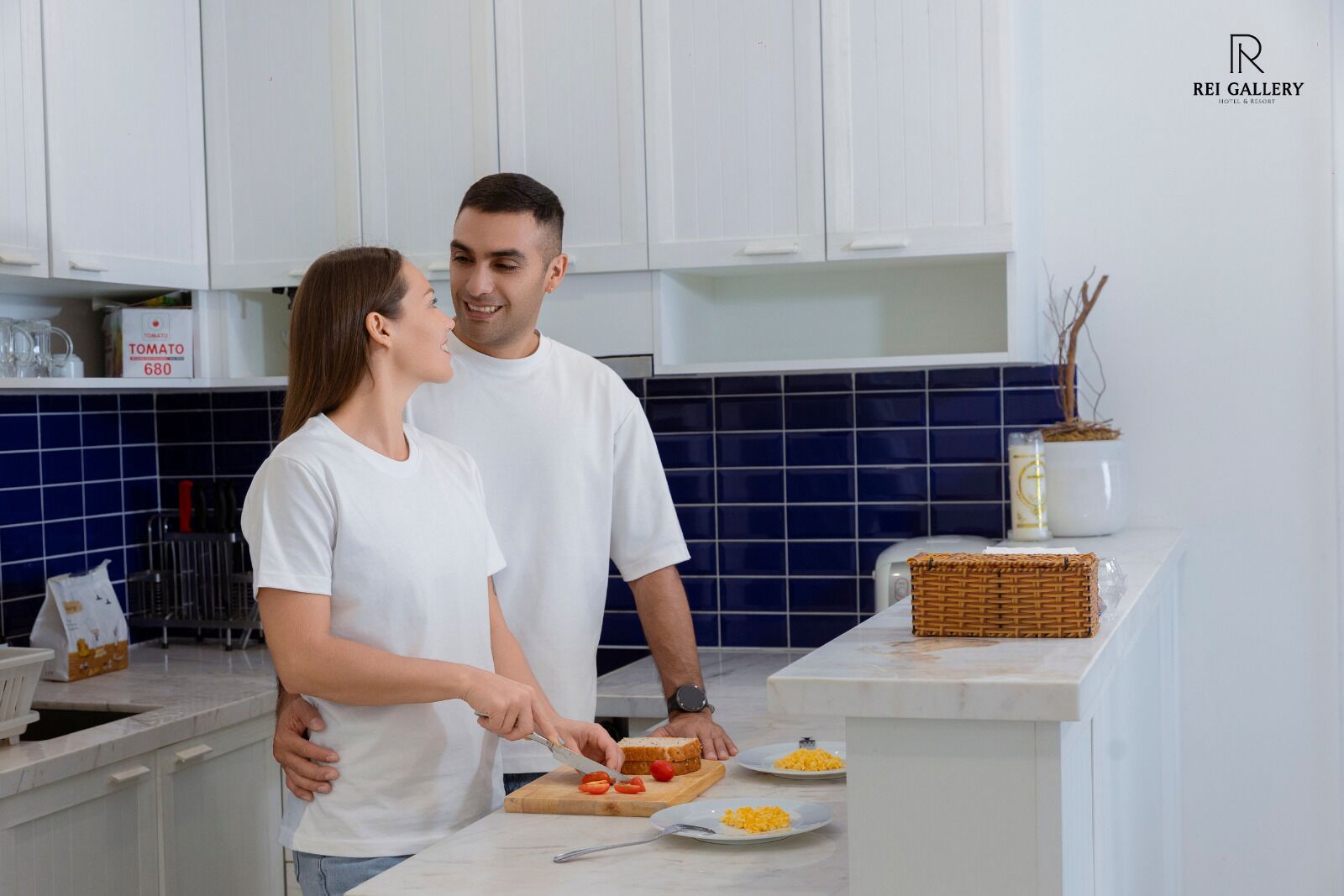 Basic-Apartment, Balkon, Strandblick | Speisen